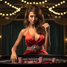 Live casino roulette table streaming on mobile phone with BNI deposit balance visible